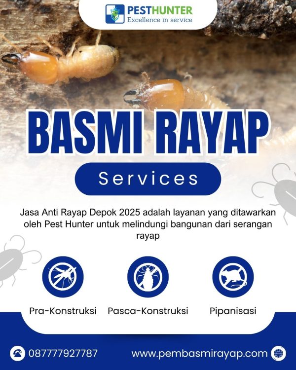 Jasa Anti Rayap Depok 2025